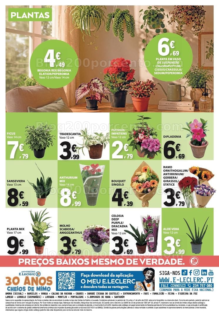 Antevisão Folheto E-LECLERC Bazar Promoções de 18 junho a 1 julho